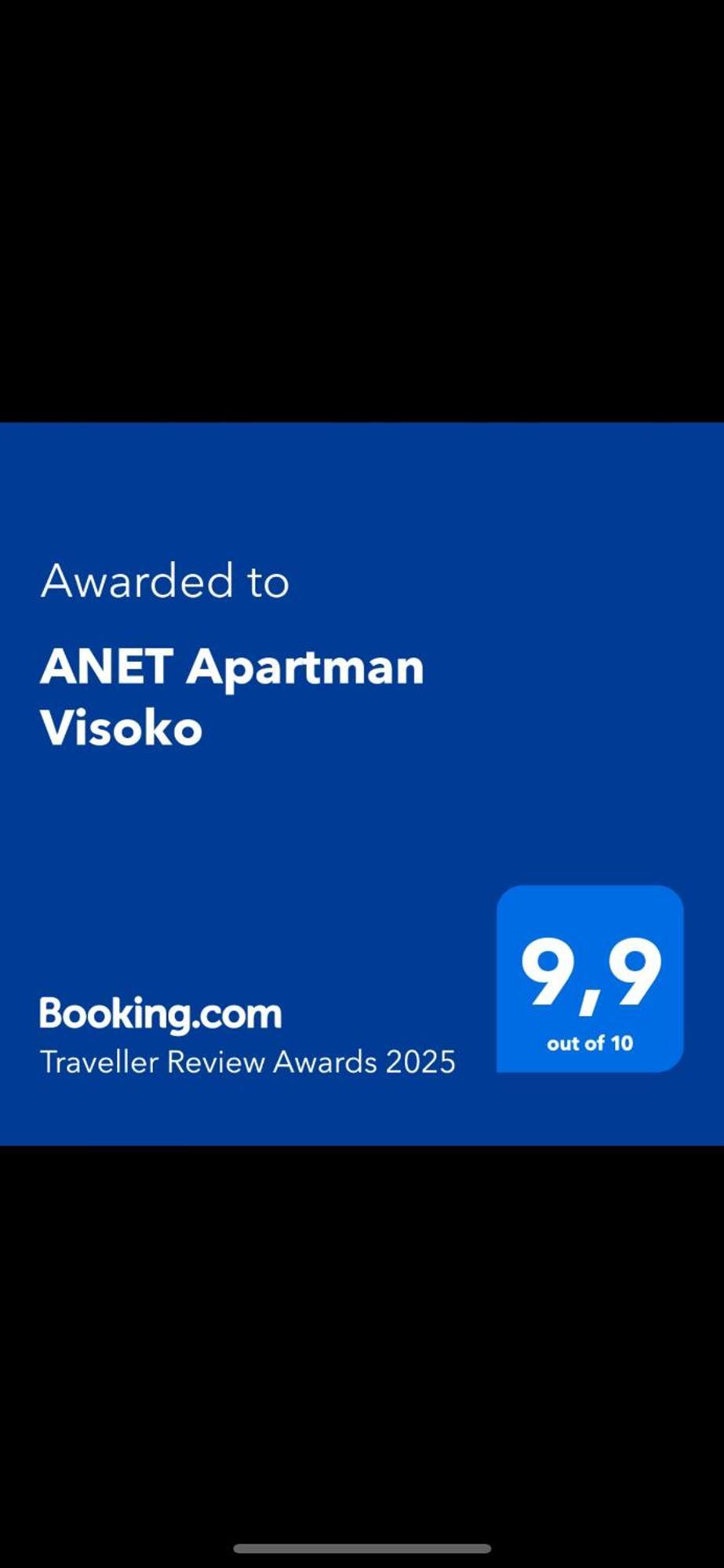 Anet Apartman Visoko Exterior photo